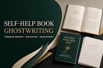 ghostwrite your self help ebook personal development or motivational book