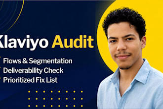 audit your klaviyo account and give you a growth strategy