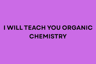help you understand and pass organic chemistry