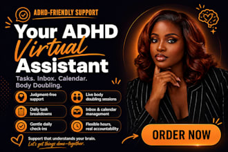 be your adhd virtual assistant accountability partner for daily tasks