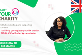 uk charity as cio or charitable company with charity commission, nonprofit