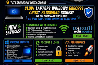 fix windows laptop software issues and troubleshoot