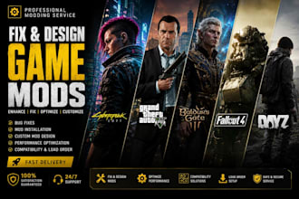 fix design cyberpunk 2077 gta 5 baldurs gate 3 fallout 4 mods dayz mod