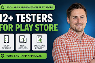 provide 12 testers for google play console testing closed app testing