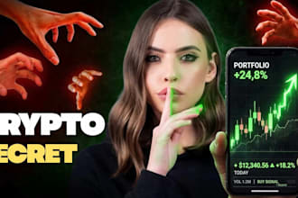 design viral crypto trading and finance youtube thumbnails