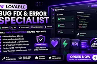 fix lovable bugs errors supabase API deployment authentication database issues