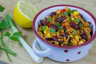 do rice and bean agoyin stew with delicious asun