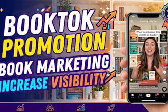 do booktok promotion booktok video marketing book promotion and ebook marketing