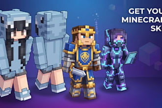 custom minecraft skin java skin bedrock skin HD pixel art skin