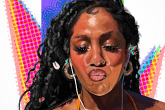 create digital art for your games, book and album art covers