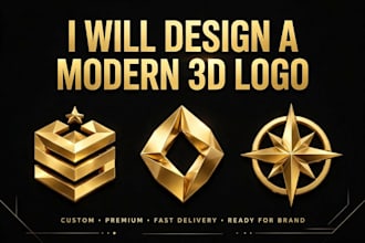 design 3 modern minimalist luxury business logo design