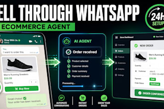 ai chatbot development for shopify and whatsapp automation n8n ai agent