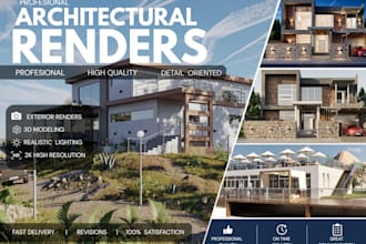 create photorealistic exterior renders
