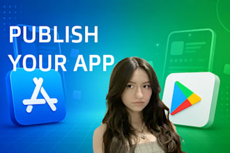 publish android or IOS app on google play or app store