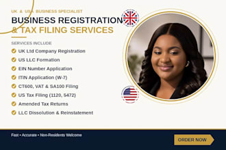 register UK ltd company, vat, utr, eori and business bank account