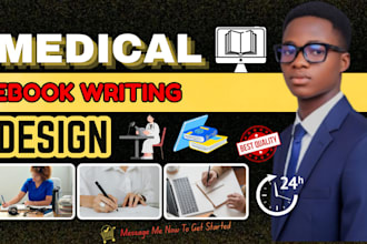 write health, fitness, medical ebook, nursing, pharmacy, physician, ebook writer