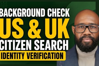 conduct background check on any US citizen