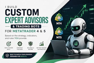 develop a custom mt4 mt5 expert advisor trading bots