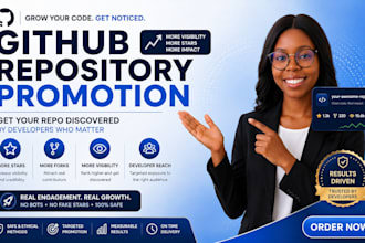 do organic github promotion