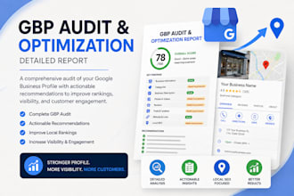 do a google business profile audit and optimization report