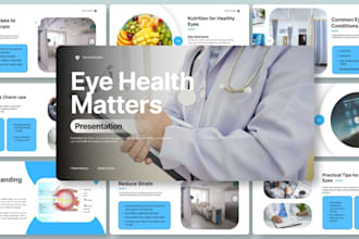 do medical, health and nutrition powerpoint design, canva fitness presentation