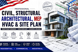create civil and structural engineering permit drawings in florida georgia ohio