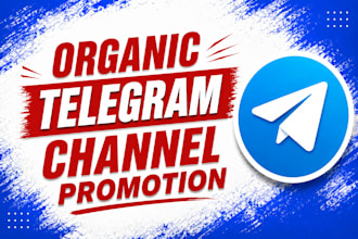 organic telegram promotion and targeted telegram growth