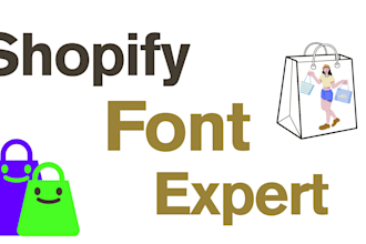 do a shopify font installation shopify store expert