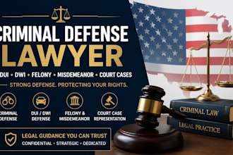 be your criminal defense lawyer for dui dwi felony misdemeanor and court cases