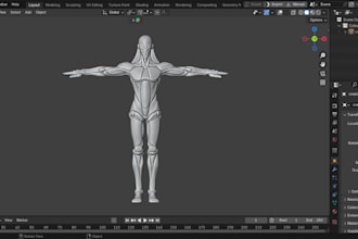 do full anime cosplay creation for anime game