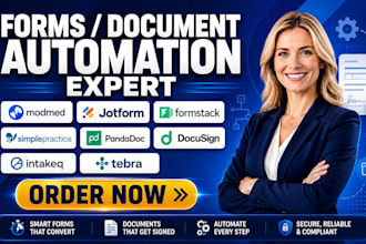 setup modmed jotform fromstack simplepractice pandadoc docusing intakeq tebra