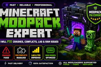 fix minecraft modpack crashes mod conflicts server lag and ram issues fabric fix