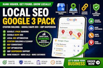 do local seo google 3 pack ranking citation building gbp suspension