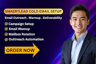 setup smartlead cold email smartlead email outreach email warmup deliverability