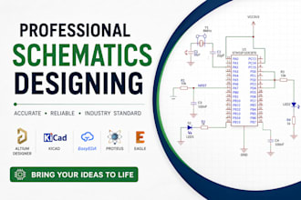 design professional schematics for your electronic projects