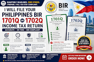 file philippines income tax return bir 1701q or 1702q