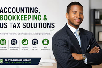 expert in accounting bookeeping us tax return audit finance tax services