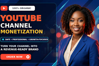 do youtube video and channel promotion for complete monetization