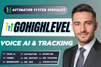 be your gohighlevel CRM expert for voice ai, ghl call tracking and reporting