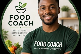 be your personal food coach and create healthy meal plans