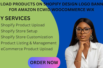 do shopify clothing skincare home decor electronics gadget products upload store