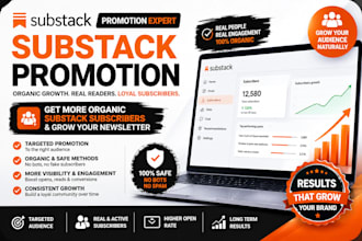 do substack promotion substack newsletter organic substack subscribers