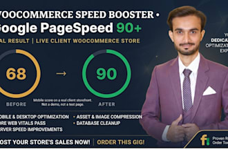 speed up your wordpress woocommerce store pagespeed score