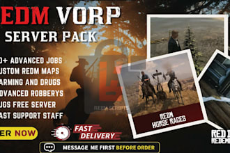 develop redm scripts and setup a full redm roleplay server