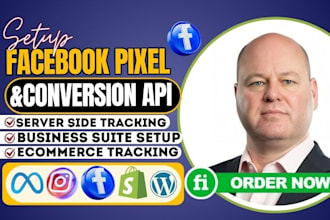 fix or setup meta pixel, conversion api, meta ads setup, ga4 conversion tracking