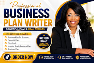 write business plan, business plan writer, financial plan and projections