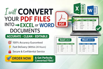 convert pdfs and encode data accurately