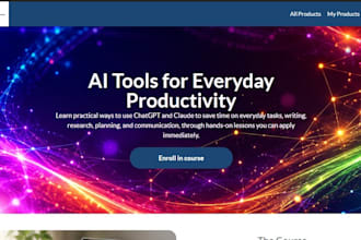 set up your teachable school, online course and sales page