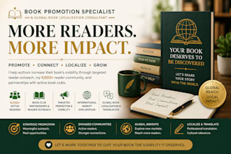 connect your books with readers locally and globally