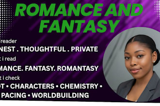 beta read your romance fantasy or romantasy manuscript